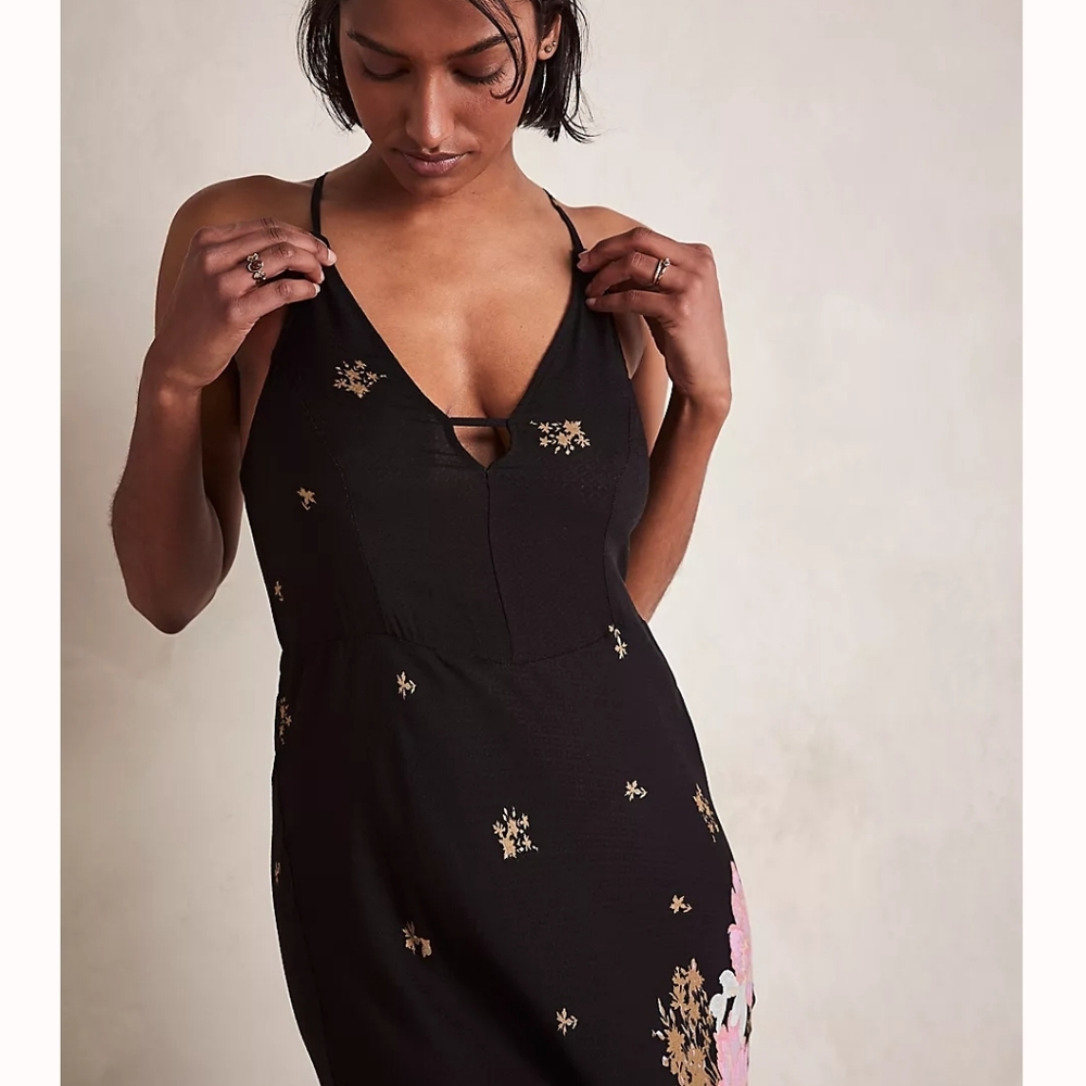 New $118 Get To You Maxi Dress by Free People - Picture 3 of 4